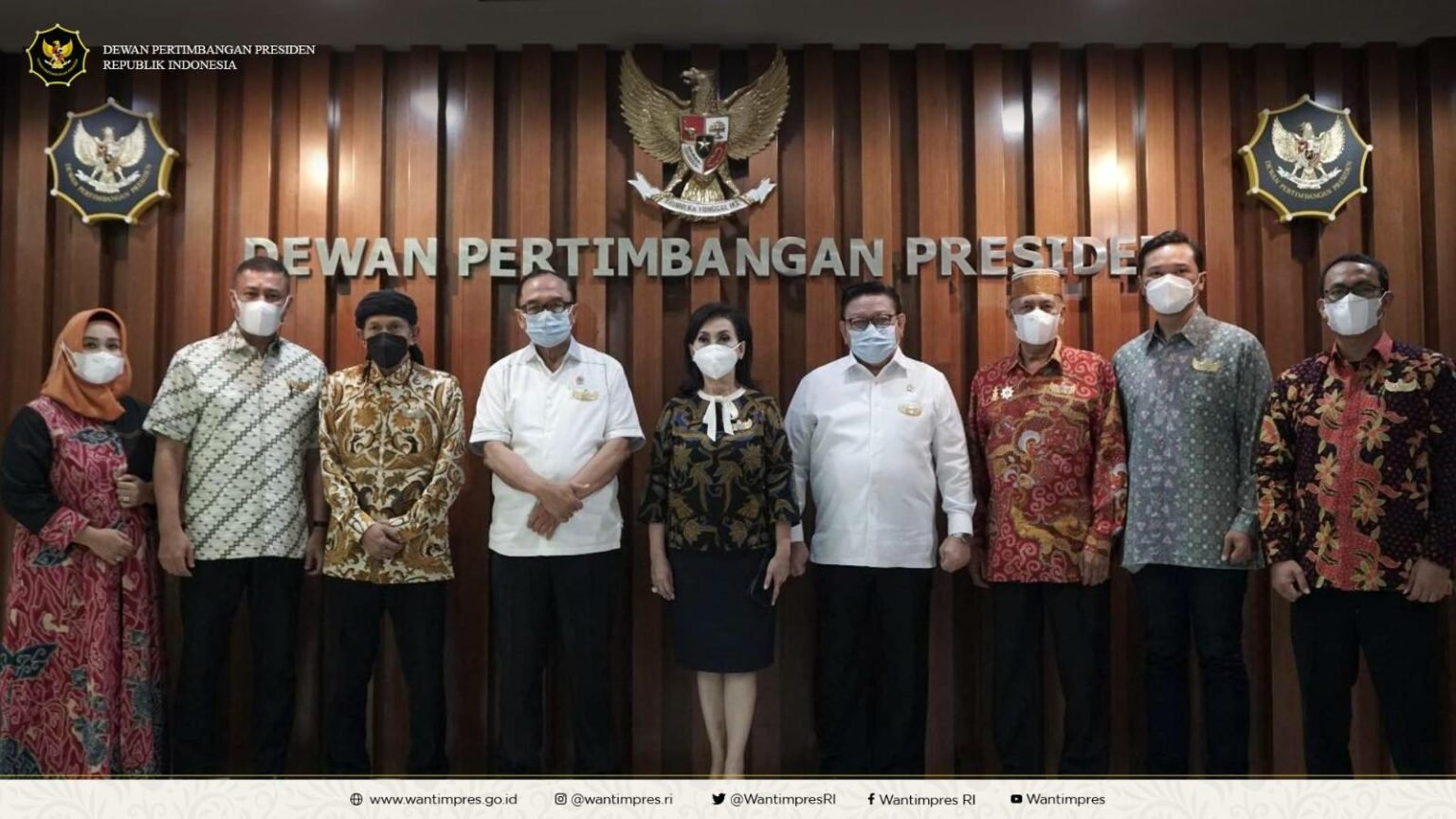 Wantimpre Menerima Audiensi Dewan Pengurus Pusat Forum Silaturahmi Keraton Nusantara (FSKN)